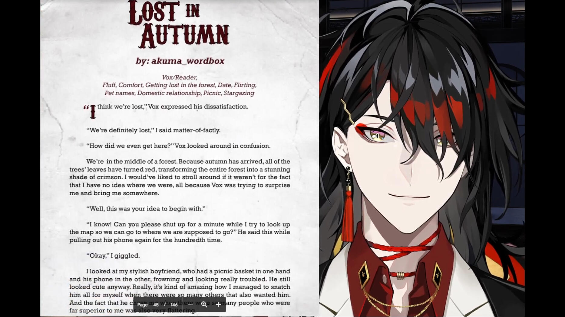 Lost in Autumn read on stream